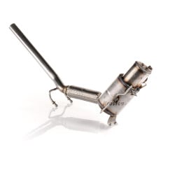 Audi A1 1.6 TDI DPF Diesel Particulate Filter (catalyst included / two pressure pipes)