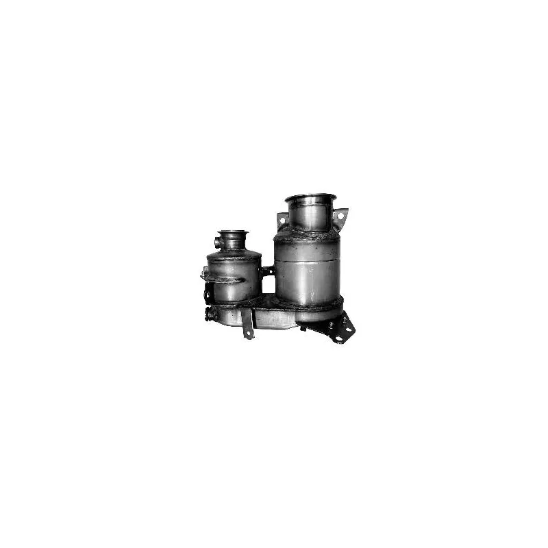 KF-0731 Diesel Particulate Filter with catalytic converter DPF
