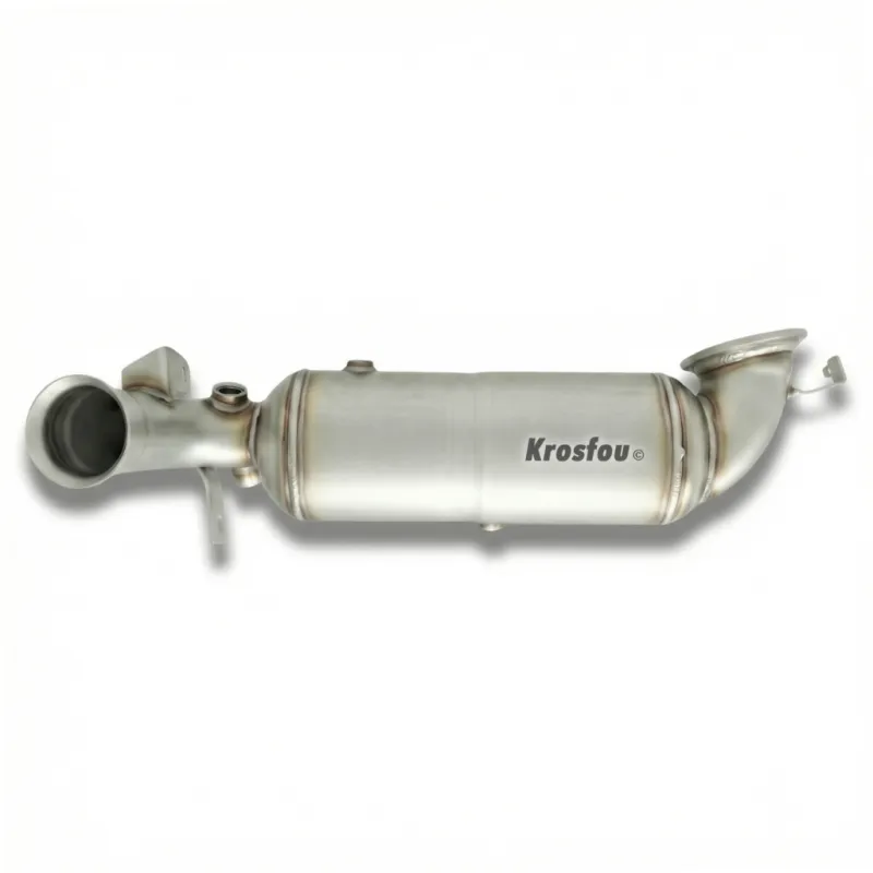 KF-57719met Diesel Particulate Filter DPF with catalytic converter - Krosfou